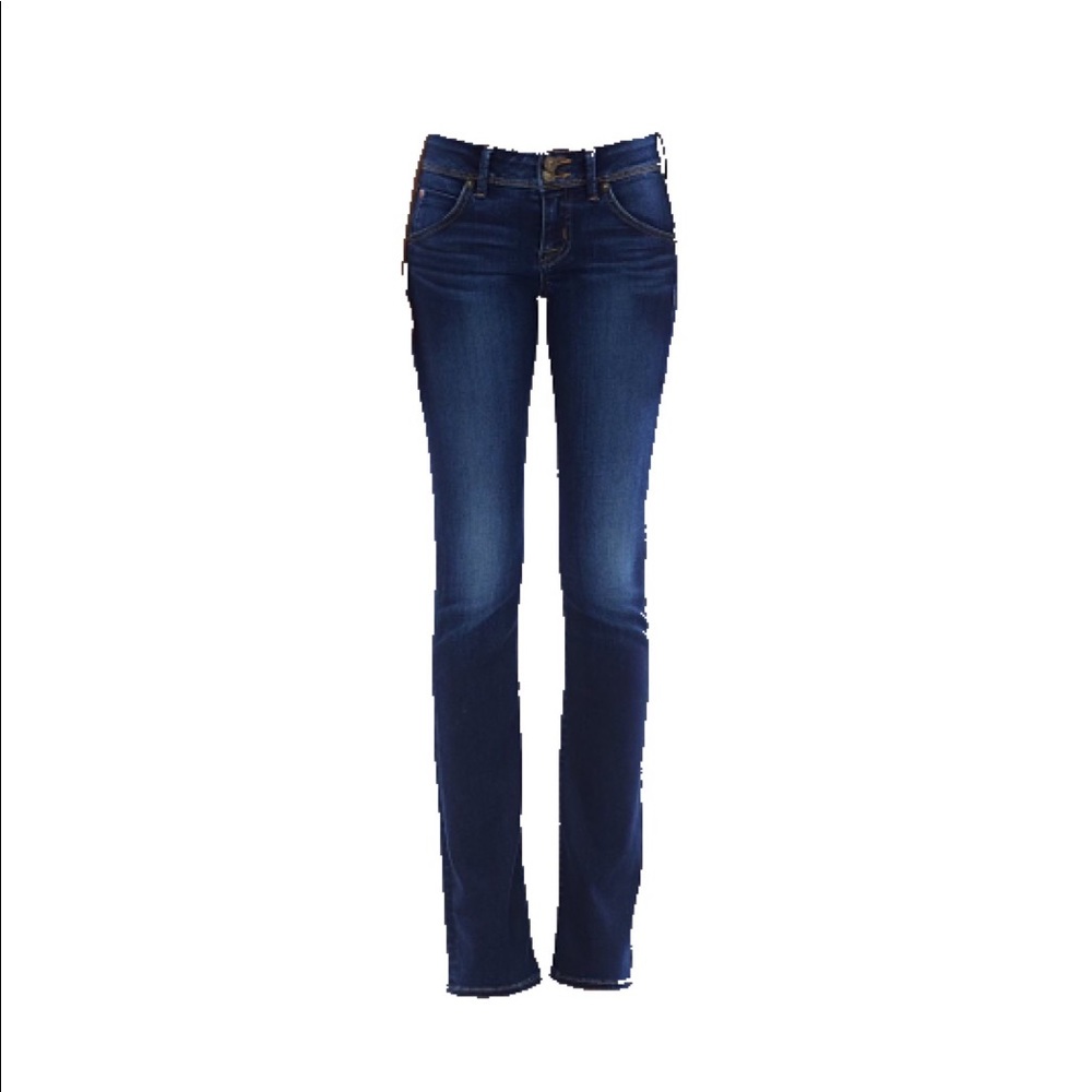Hudson Beth mid-rise baby bootcut jeans, sz 31